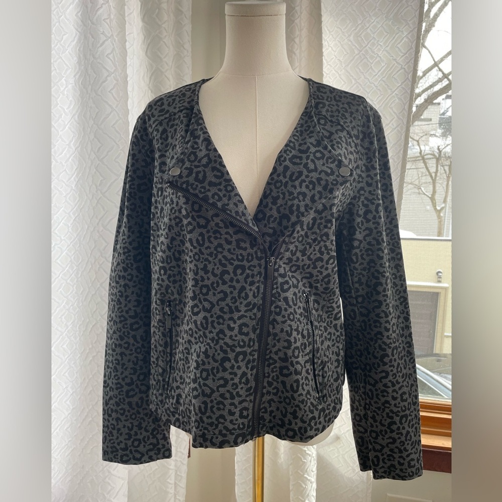 Bagatelle Leopard Print Women's Jacket Spring Large